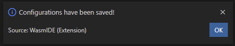 save configuration save configuration